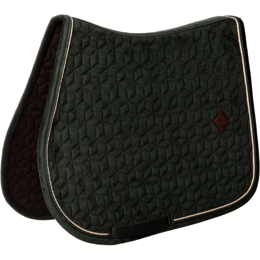 Kentucky Saddlepad Velvet Jumping Pine Green