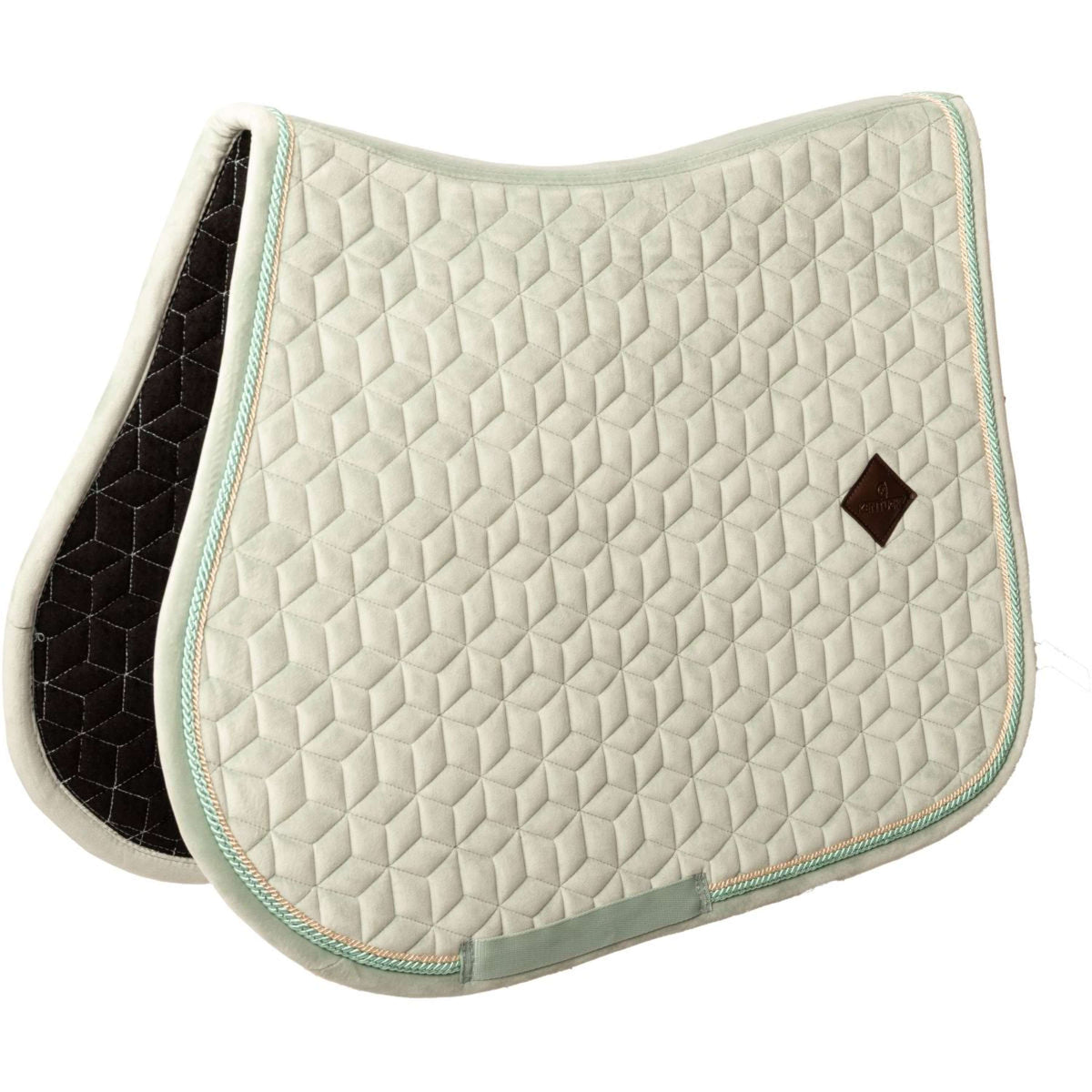 Kentucky Saddlepad Velvet Jumping Mint