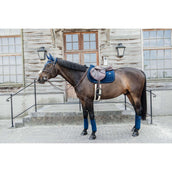 Kentucky Saddlepad Velvet Pearls Jumping Navy