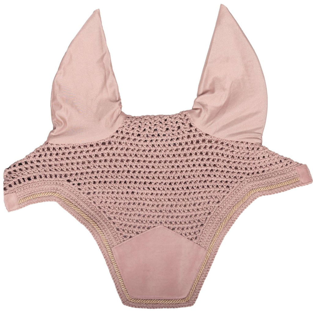 Kentucky Ear Bonnet Wellington Velvet Soft Rose