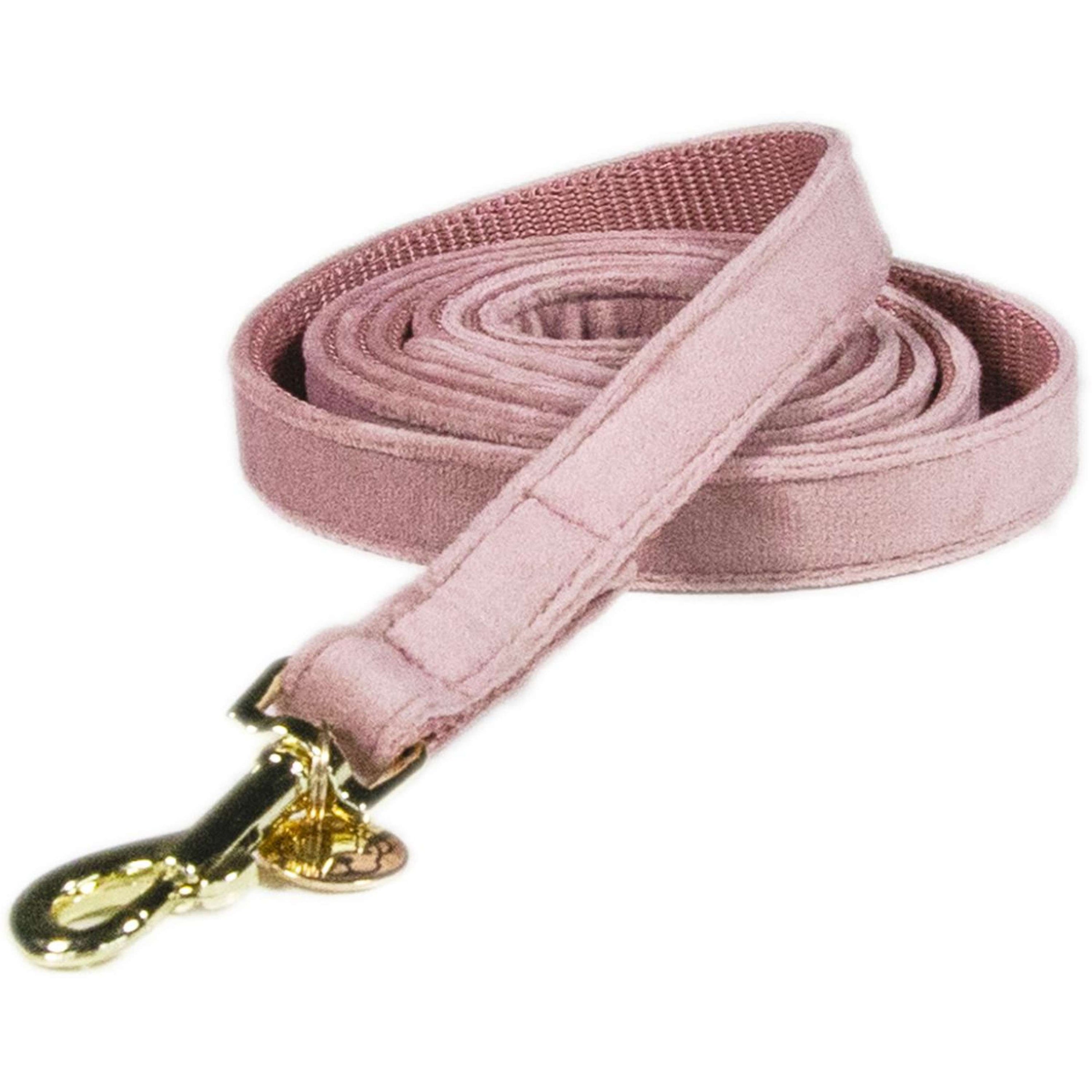 Kentucky Dog Leash Velvet Old Rose