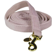 Kentucky Dog Leash Velvet Soft Pink