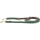 Kentucky Dog Leash Plaited Nylon olive Green