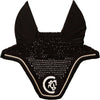 Kentucky Ear Bonnet Wellington Soundless 3D Logo Rope Black
