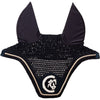Kentucky Ear Bonnet Wellington Soundless 3D Logo Rope Navy