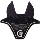 Kentucky Ear Bonnet Wellington Soundless 3D Logo Rope Navy