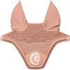 Kentucky Ear Bonnet Wellington Soundless 3D Logo Rope Old Rose