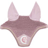 Kentucky Ear Bonnet Wellington Soundless 3D Logo Rope Lightpink