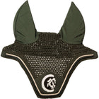 Kentucky Ear Bonnet Wellington Soundless 3D Logo Rope Pine Green