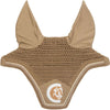 Kentucky Ear Bonnet Wellington Soundless 3D Logo Rope Beige