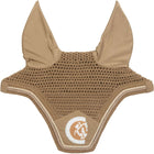 Kentucky Ear Bonnet Wellington Soundless 3D Logo Rope Beige