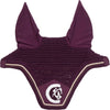 Kentucky Ear Bonnet Wellington Soundless 3D Logo Rope Purple