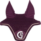 Kentucky Ear Bonnet Wellington Soundless 3D Logo Rope Purple