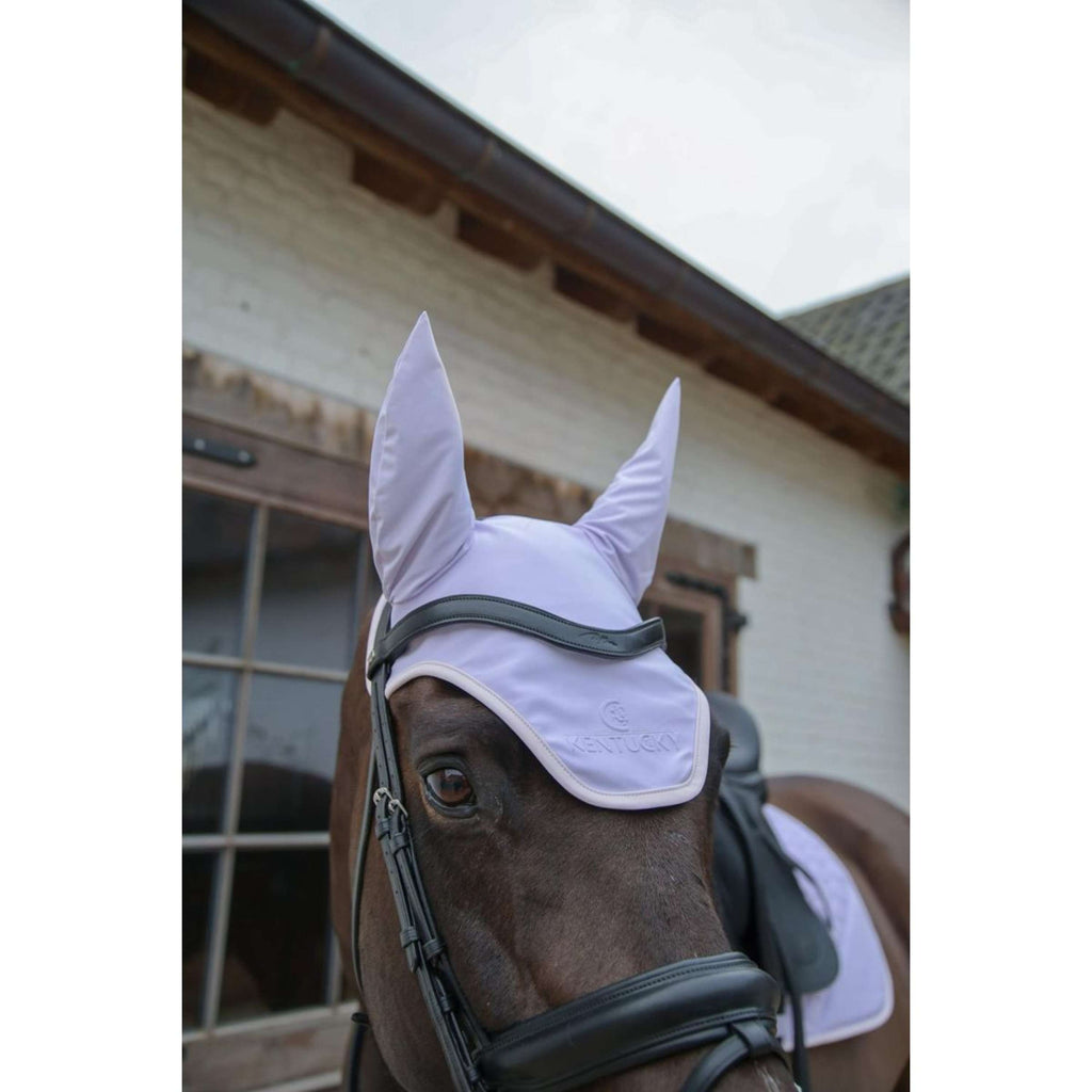 Kentucky Horsewear Ear Bonnet Wellington Softshell Light purple/Light pink