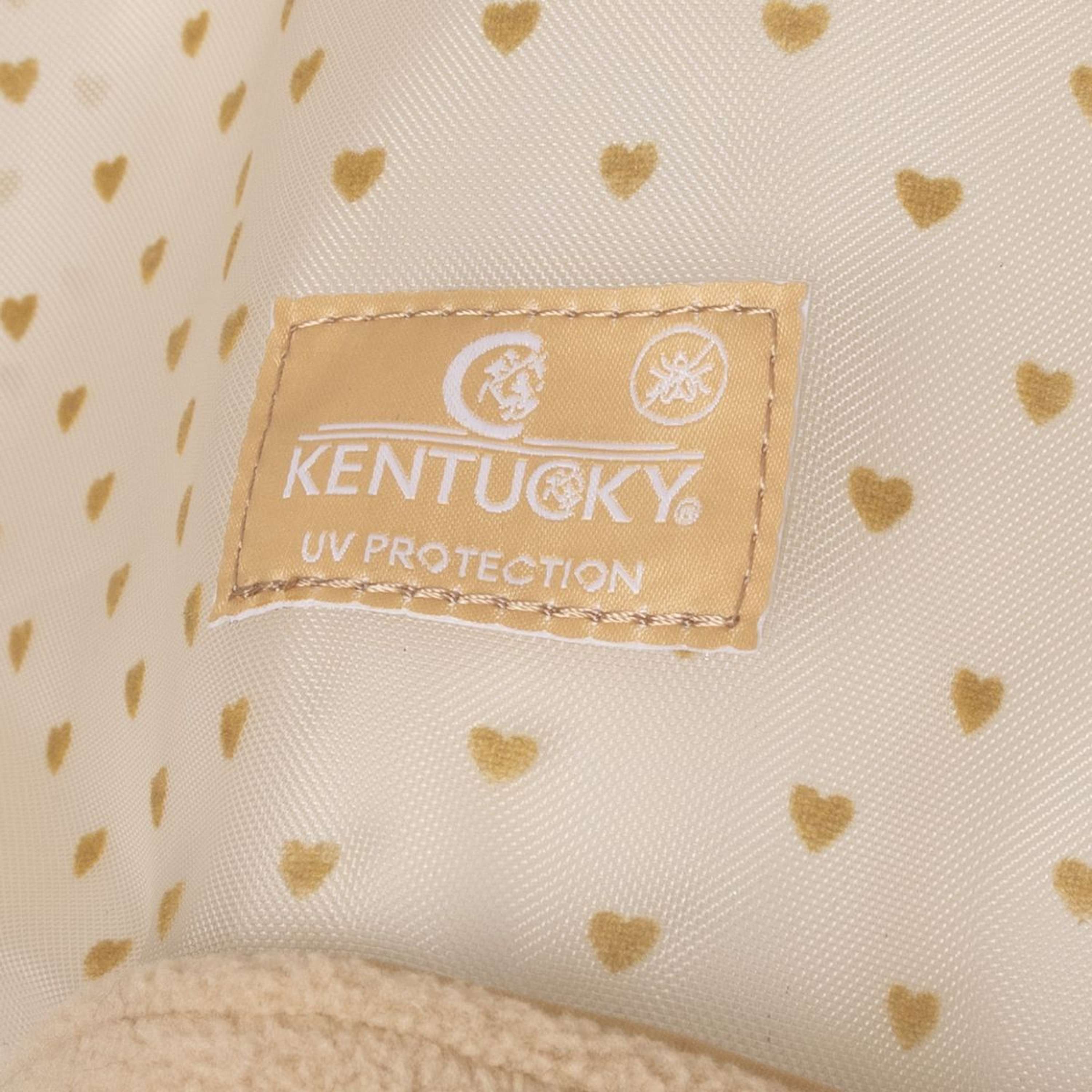 Kentucky Fly Mask Heart with Ears and Nose Beige