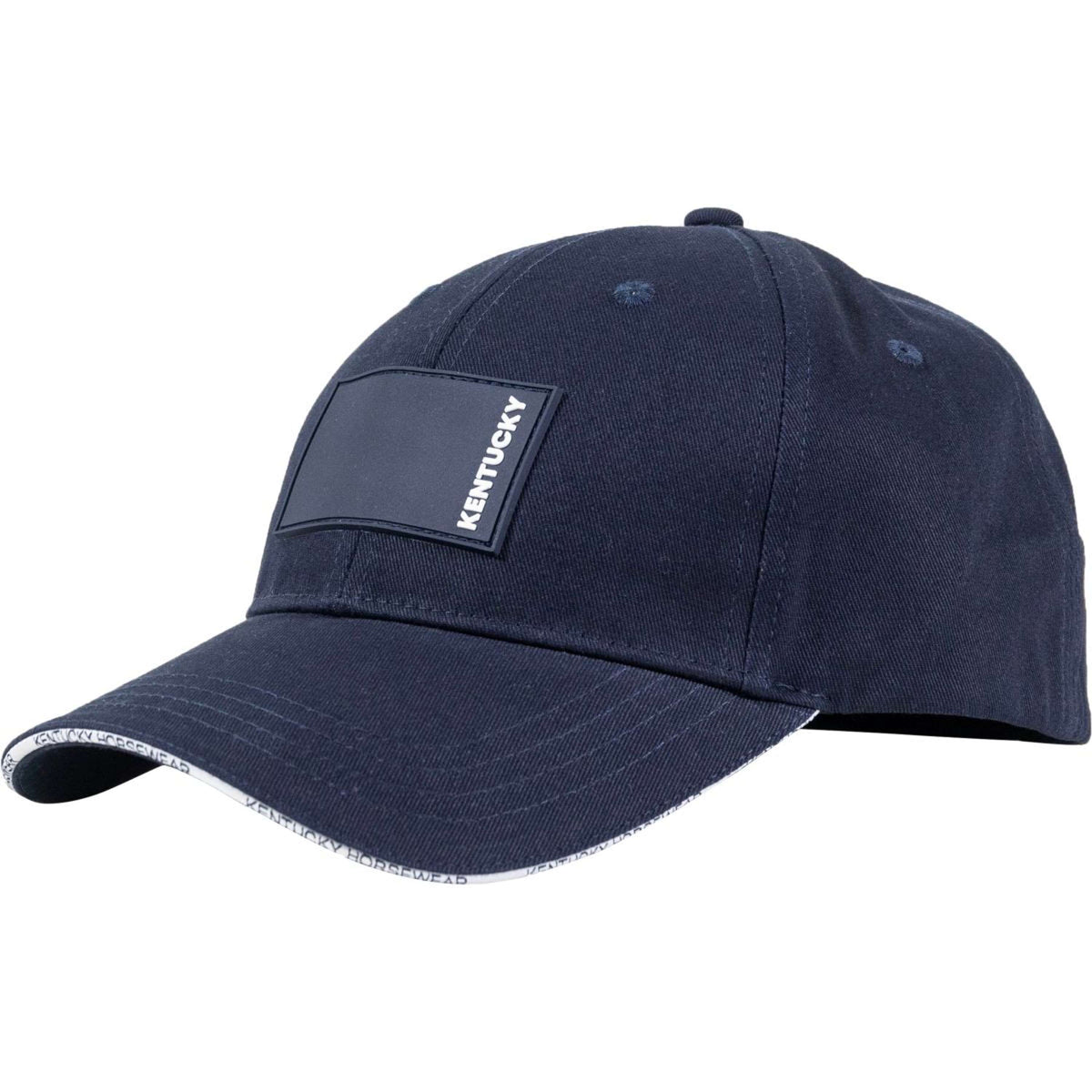 Kentucky Cap 2 Rubber Logo Navy