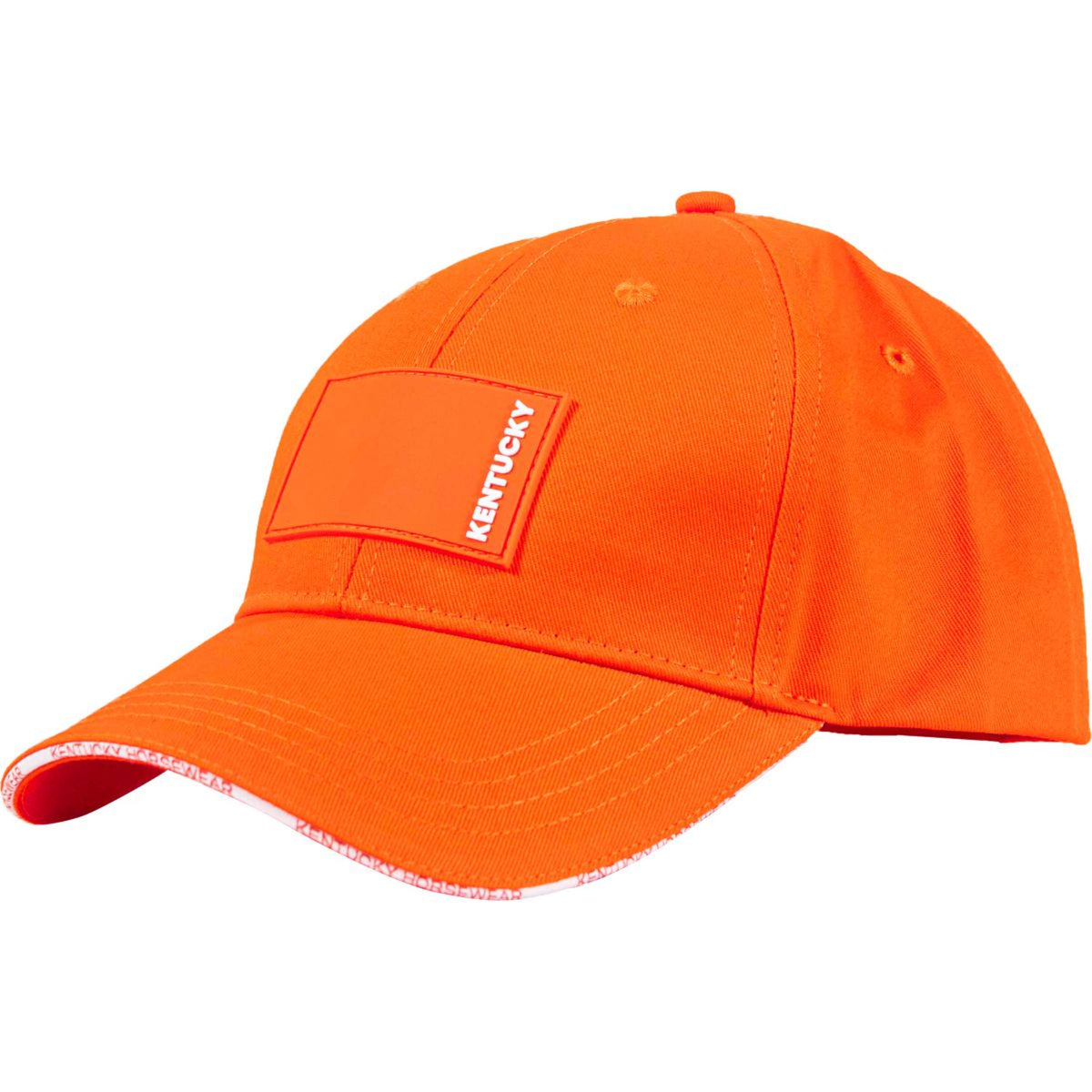 Kentucky Cap 2 Rubber Logo Orange