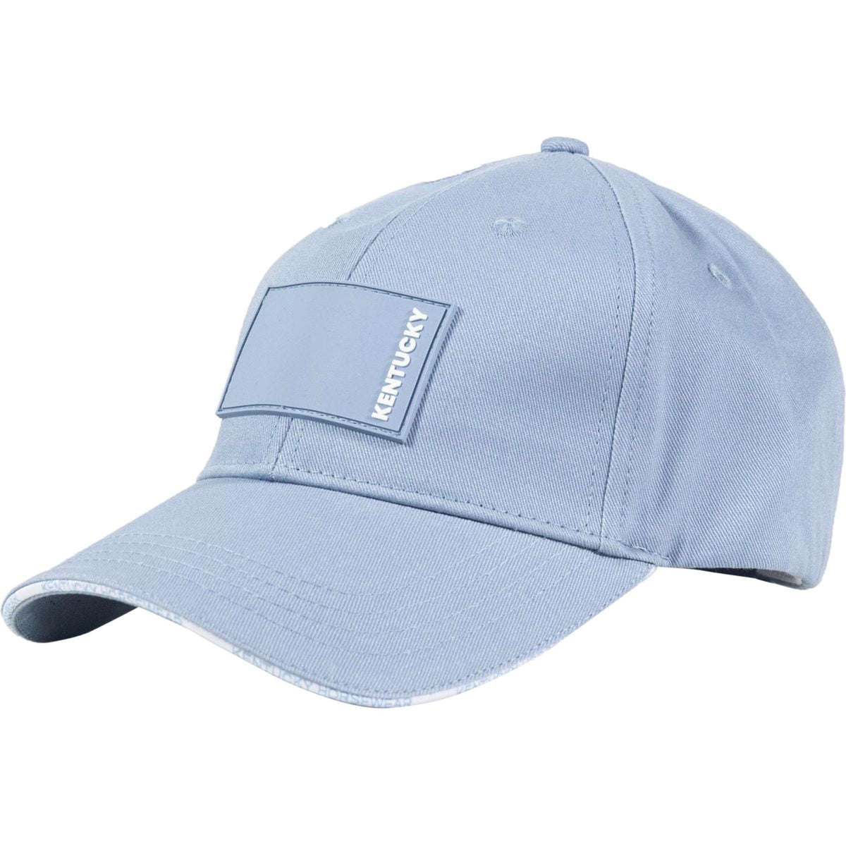 Kentucky Cap 2 Rubber Logo Light Blue