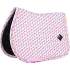 Kentucky Saddlepad Velvet Sammy Jumping Old Rose