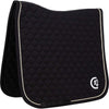 Kentucky Horsewear Saddlepad Onion Quilt 3D Logo Dressage Black