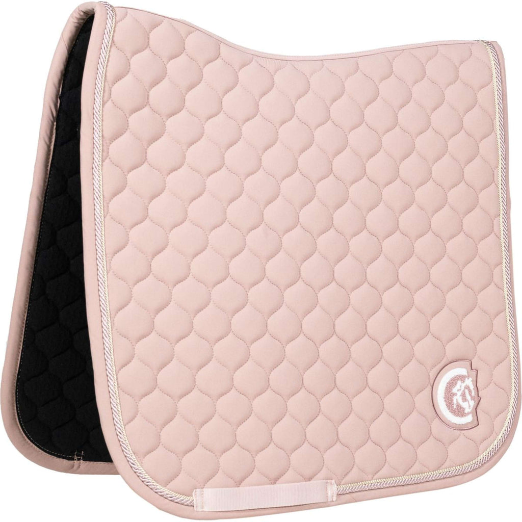 Kentucky Horsewear Saddlepad Onion Quilt 3D Logo Dressage Old Pink