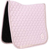 Kentucky Horsewear Saddlepad Onion Quilt 3D Logo Dressage Light pink