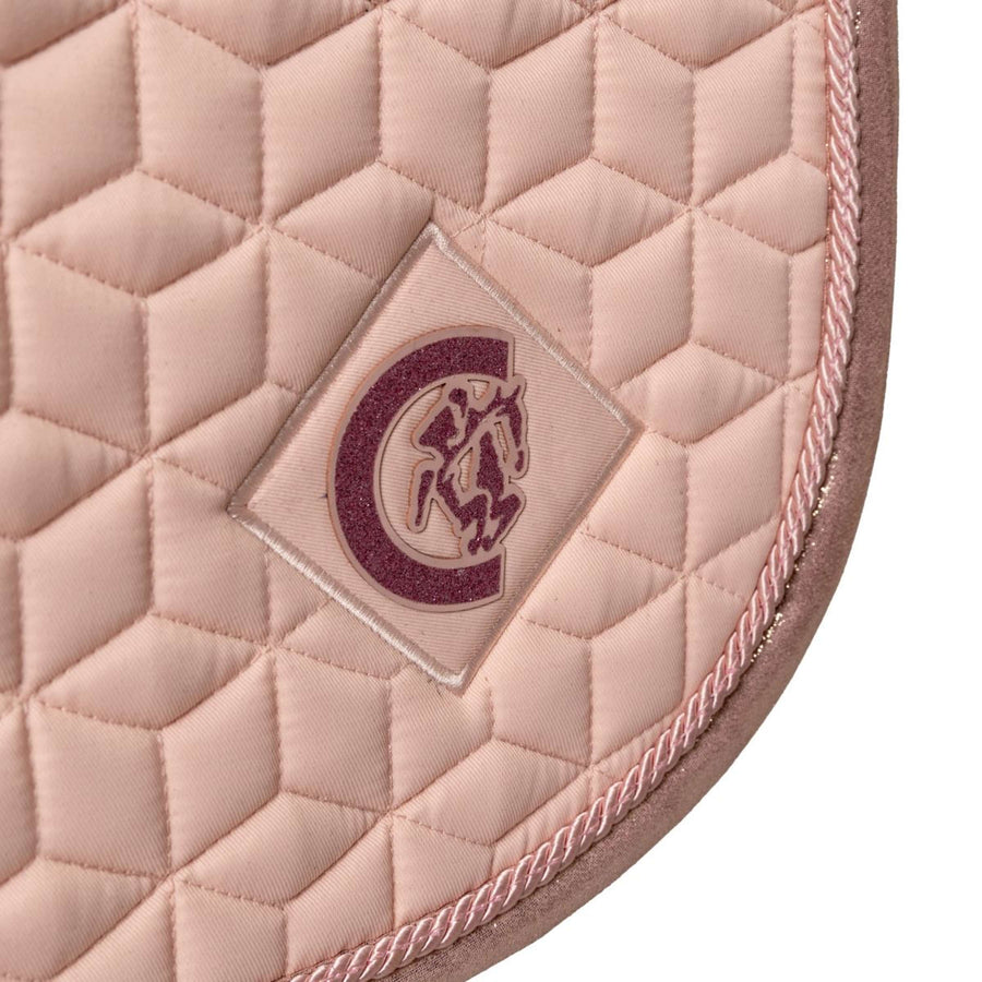 Kentucky Saddlepad Sparkling Dressage Old Rose