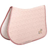 Kentucky Horsewear Saddlepad Unicorn Head Glitter Jumping Soft Rose