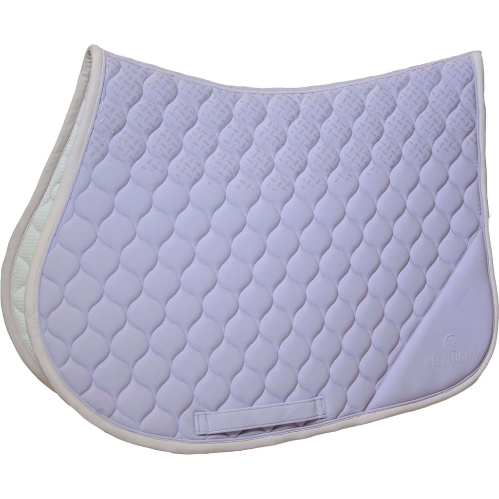 Kentucky Horsewear Saddlepad Softshell Onion Quilt Jumping Light purple/Light pink