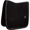 Kentucky Saddlepad Velvet Mini Pearls Dressage Black