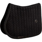 Kentucky Saddlepad Velvet Mini Pearls Jumping Black