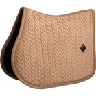 Kentucky Saddlepad Velvet Mini Pearls Jumping Beige