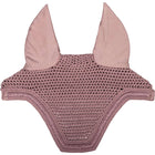 Kentucky Ear Bonnet Wellington Soundless Velvet Mini Pearls Old Rose