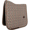 Kentucky Saddlepad Velvet Pied De Poule Dressage Brown