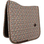 Kentucky Saddlepad Velvet Pied De Poule Dressage Brown