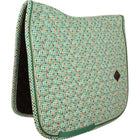 Kentucky Saddlepad Velvet Pied De Poule Dressage Light green