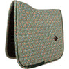 Kentucky Saddlepad Velvet Pied De Poule Dressage Dark green