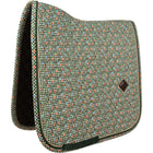 Kentucky Saddlepad Velvet Pied De Poule Dressage Dark green