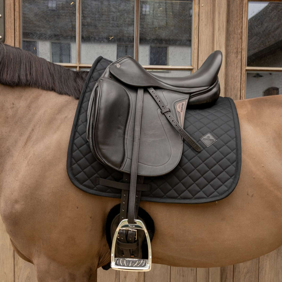 Kentucky Saddlepad Skin Friendly Diamond Dressage Black