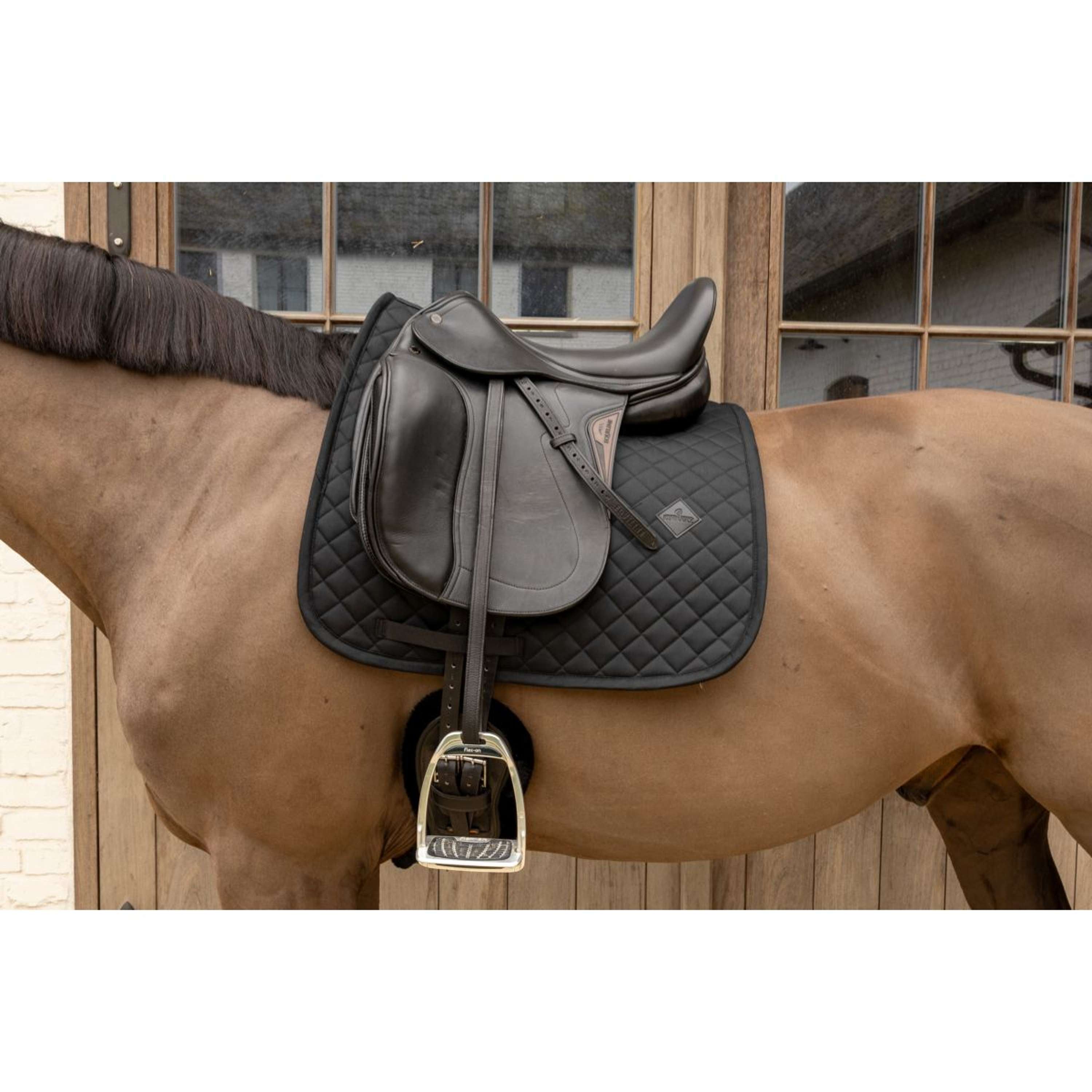 Kentucky Saddlepad Skin Friendly Diamond Dressage Black