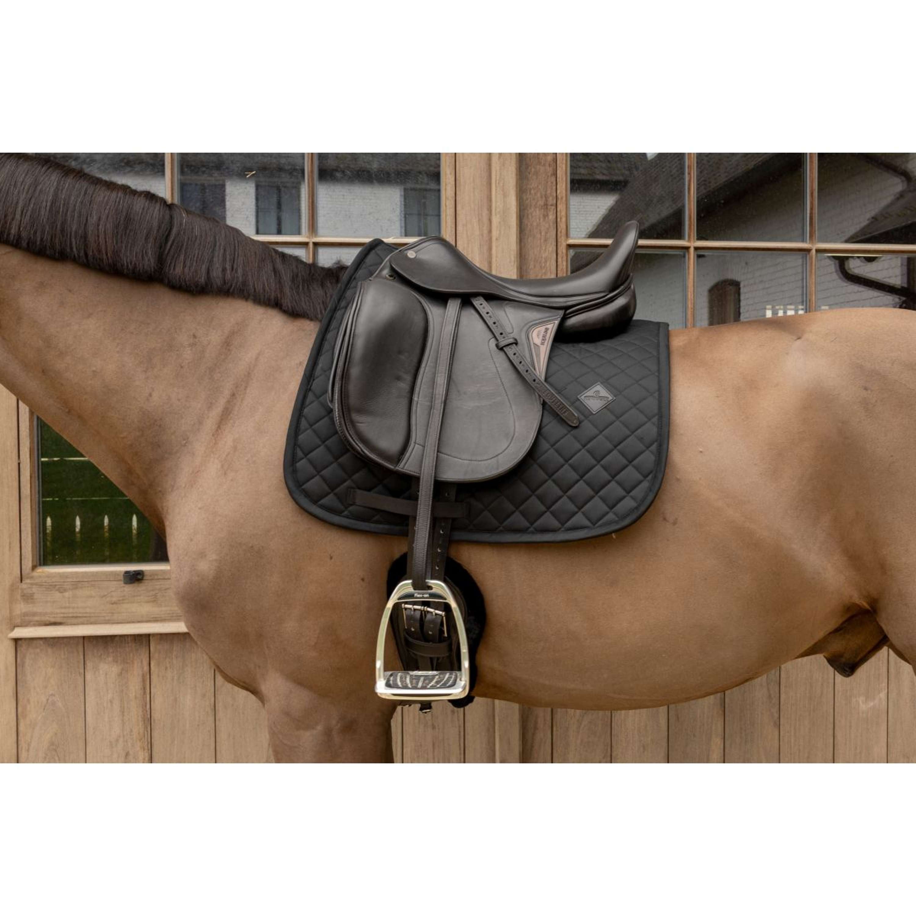 Kentucky Saddlepad Skin Friendly Diamond Dressage Black