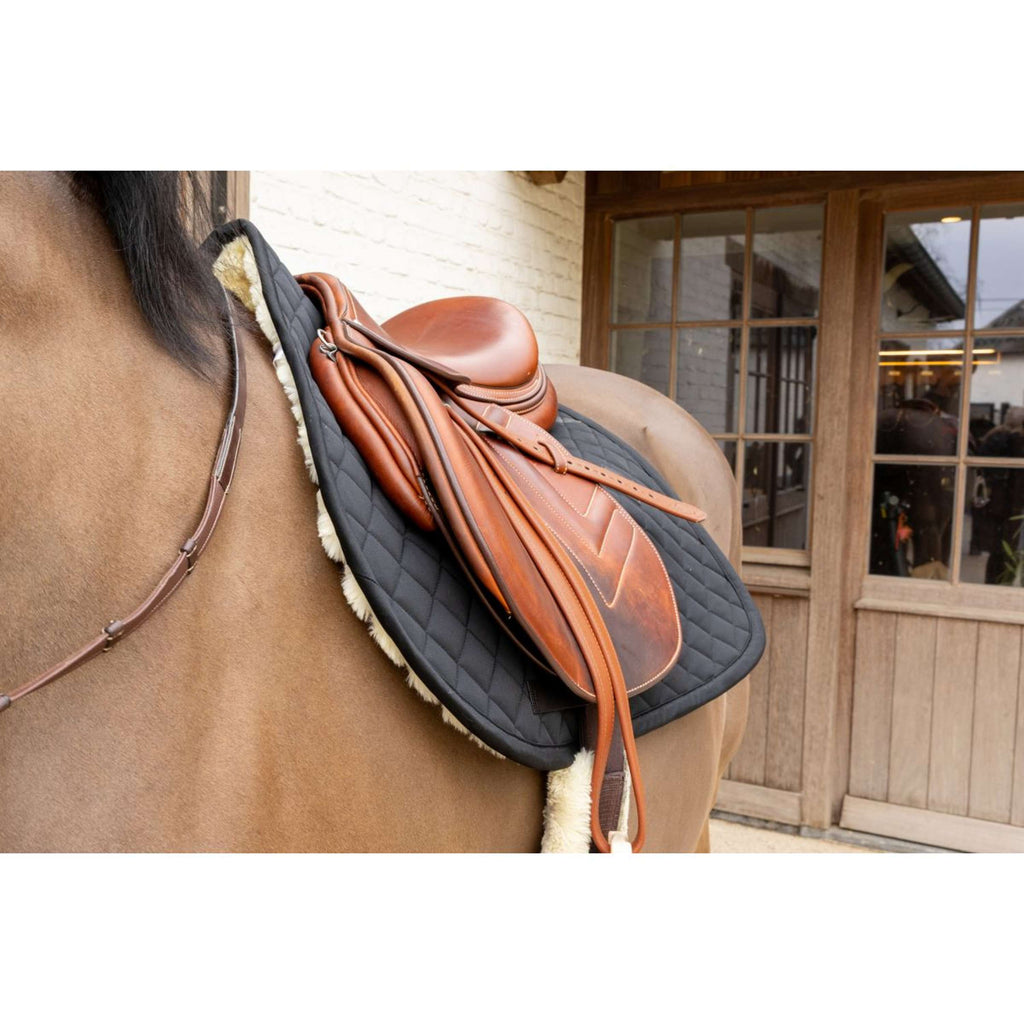 Kentucky Saddlepad Skin Friendly Diamond Jumping Black