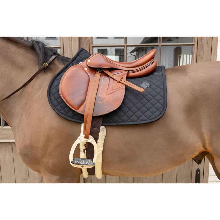 Kentucky Saddlepad Skin Friendly Diamond Jumping Black