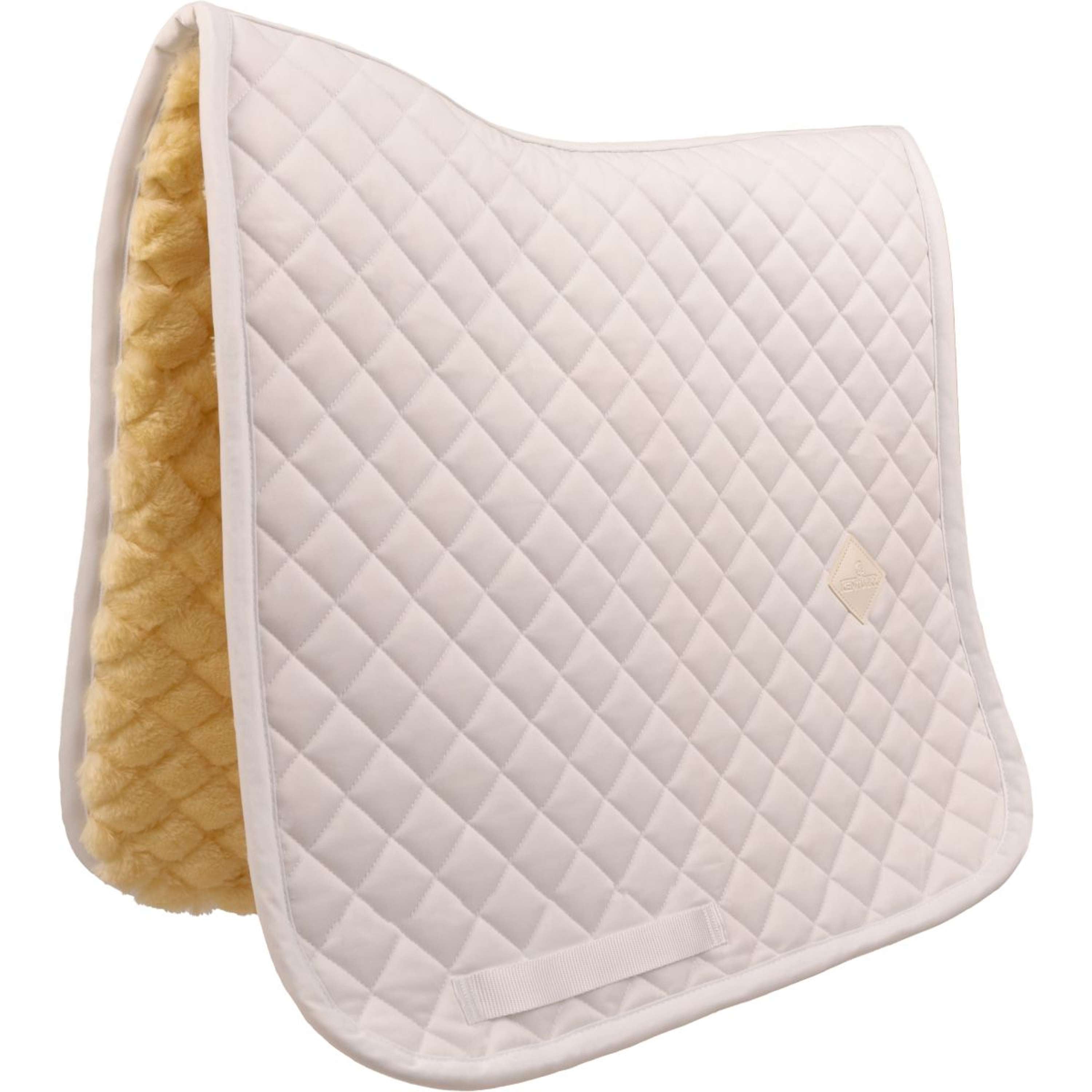 Kentucky Saddlepad Skin Friendly Diamond Dressage White
