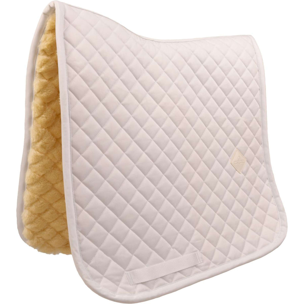 Kentucky Saddlepad Skin Friendly Diamond Dressage White