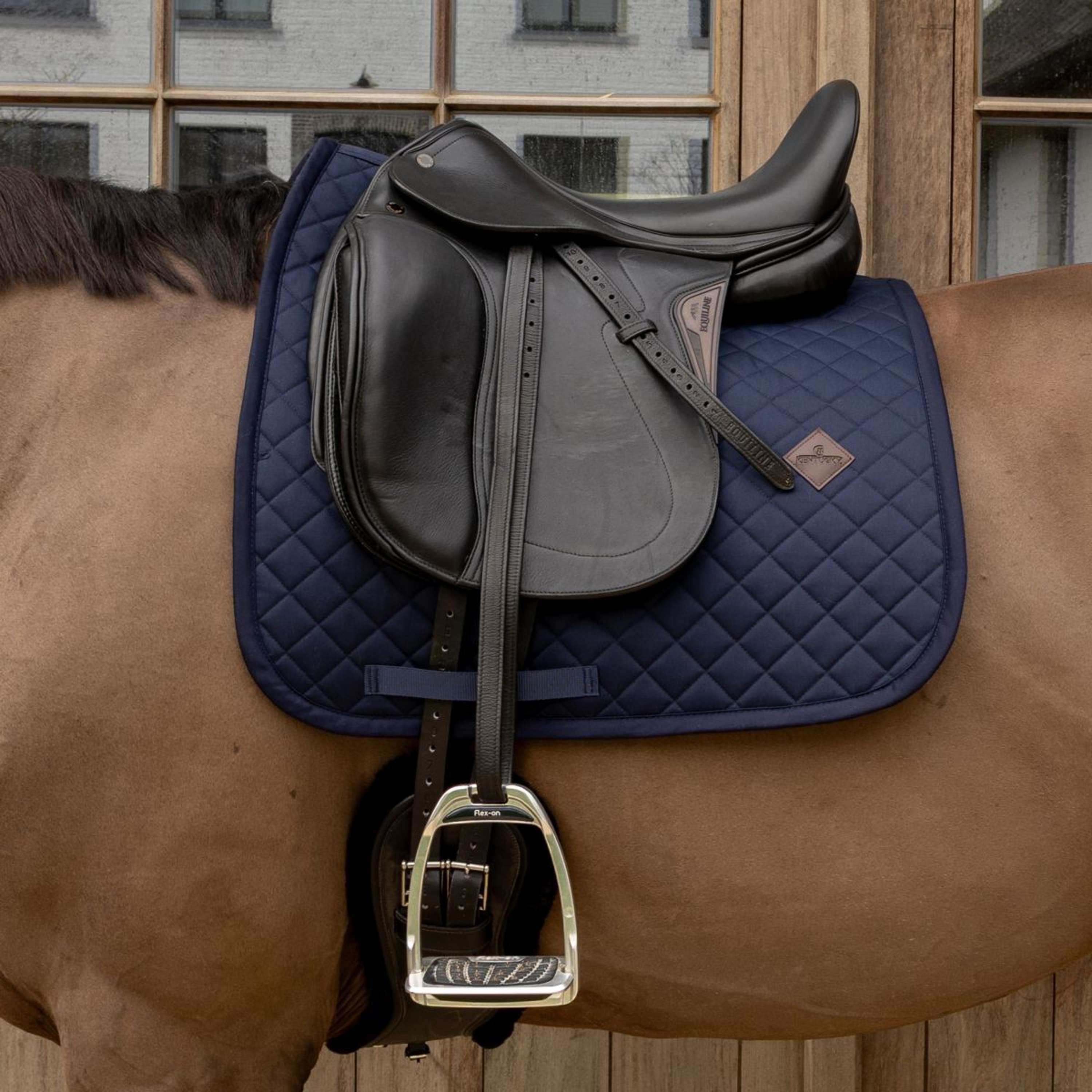 Kentucky Saddlepad Skin Friendly Diamond Dressage Navy