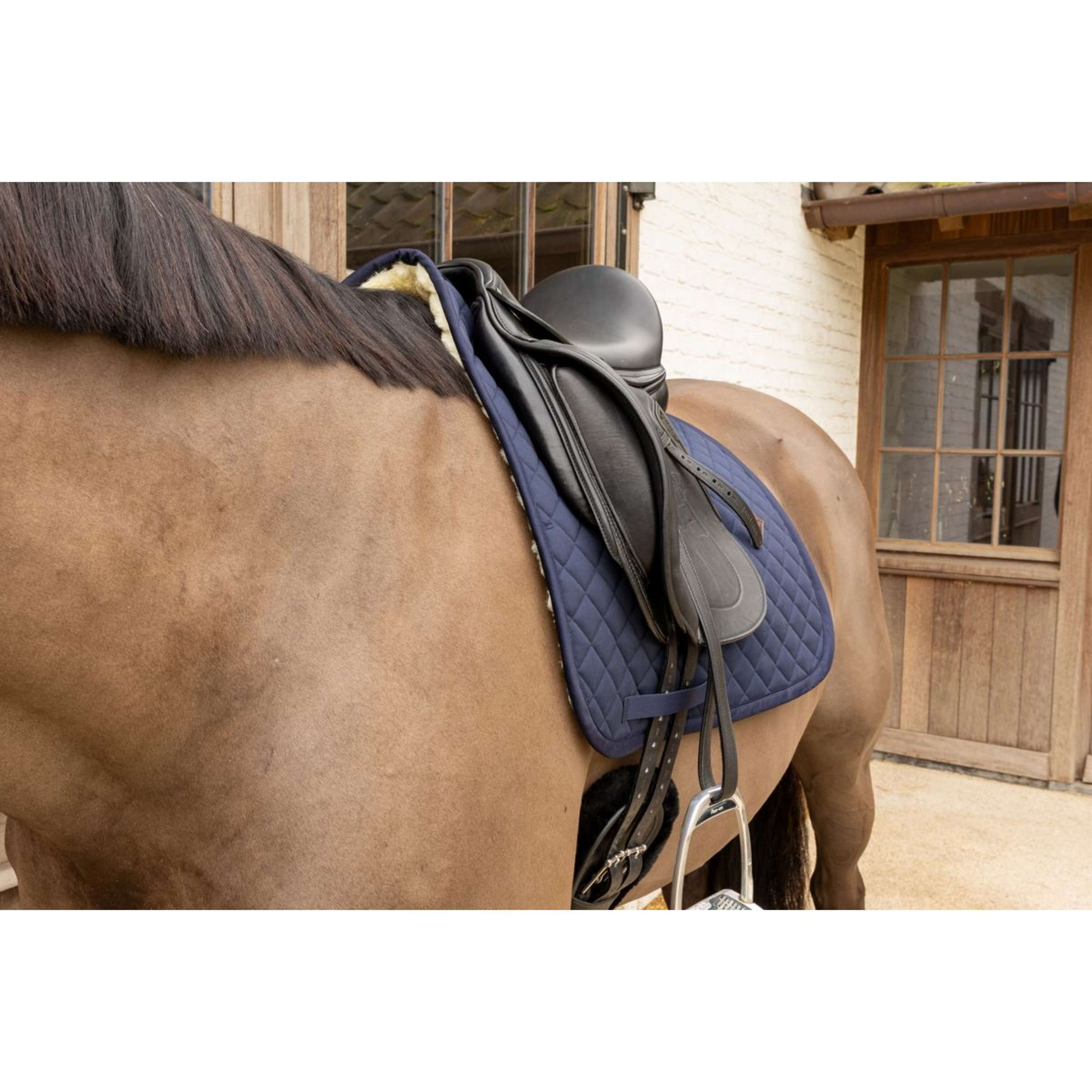 Kentucky Saddlepad Skin Friendly Diamond Dressage Navy