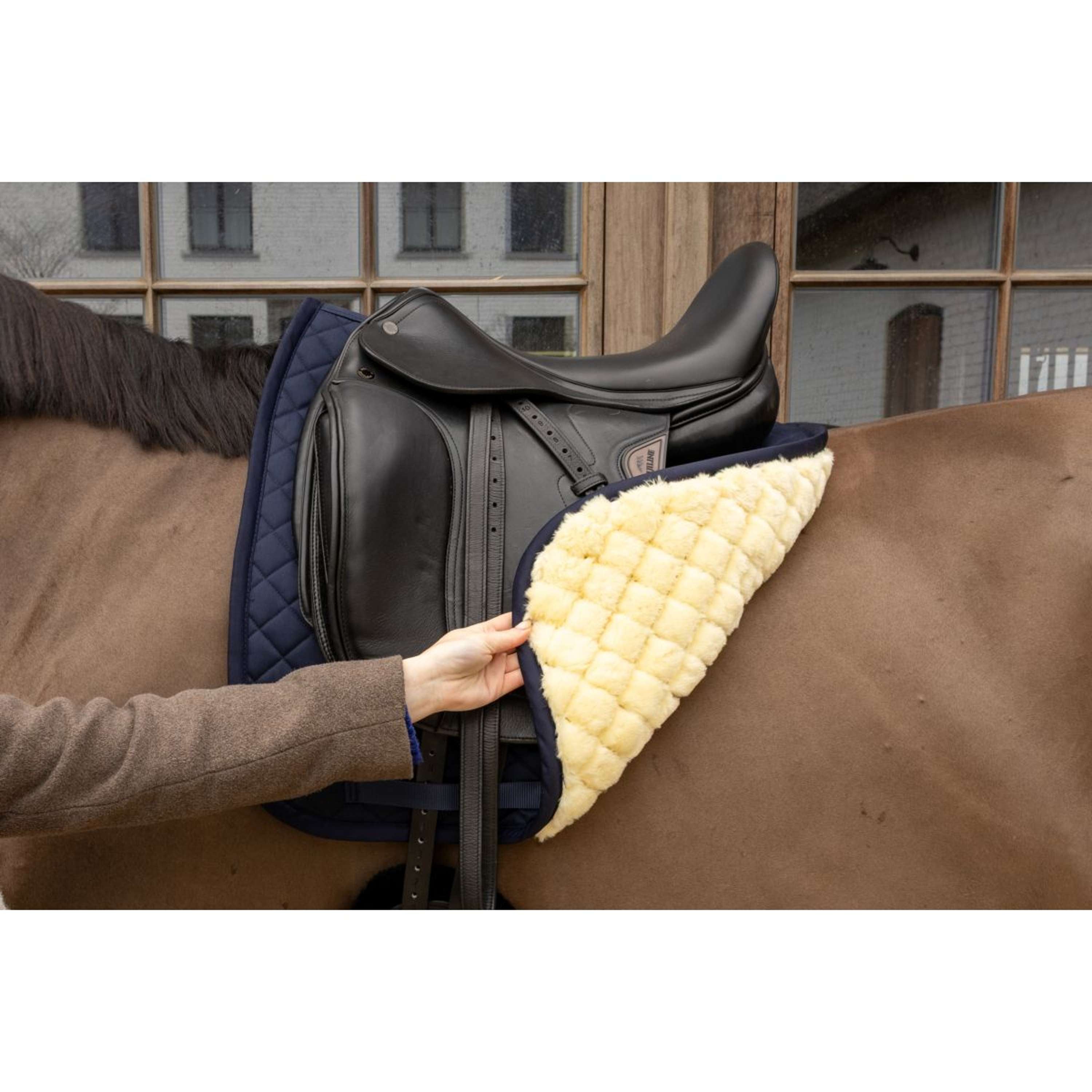 Kentucky Saddlepad Skin Friendly Diamond Dressage Navy