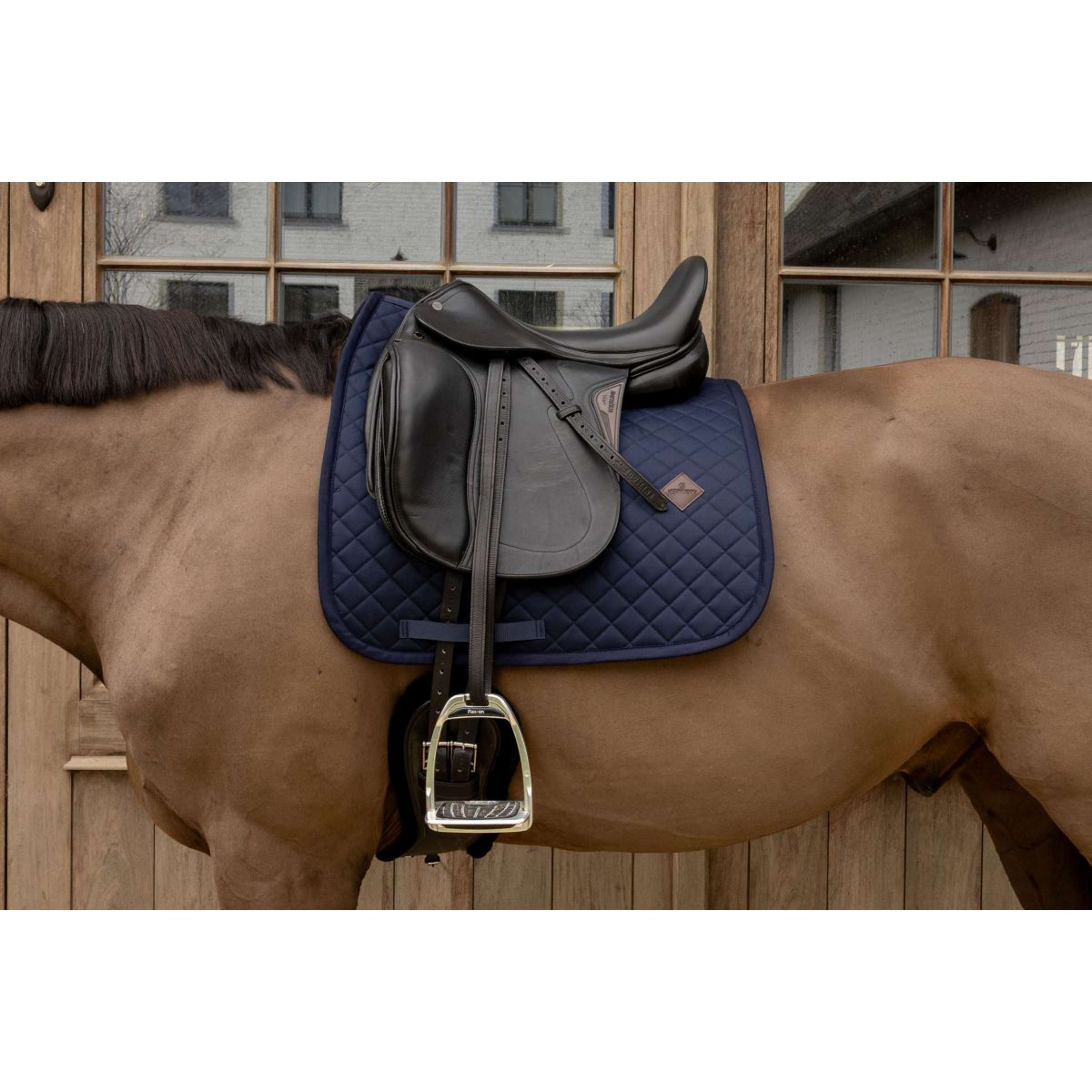 Kentucky Saddlepad Skin Friendly Diamond Dressage Navy