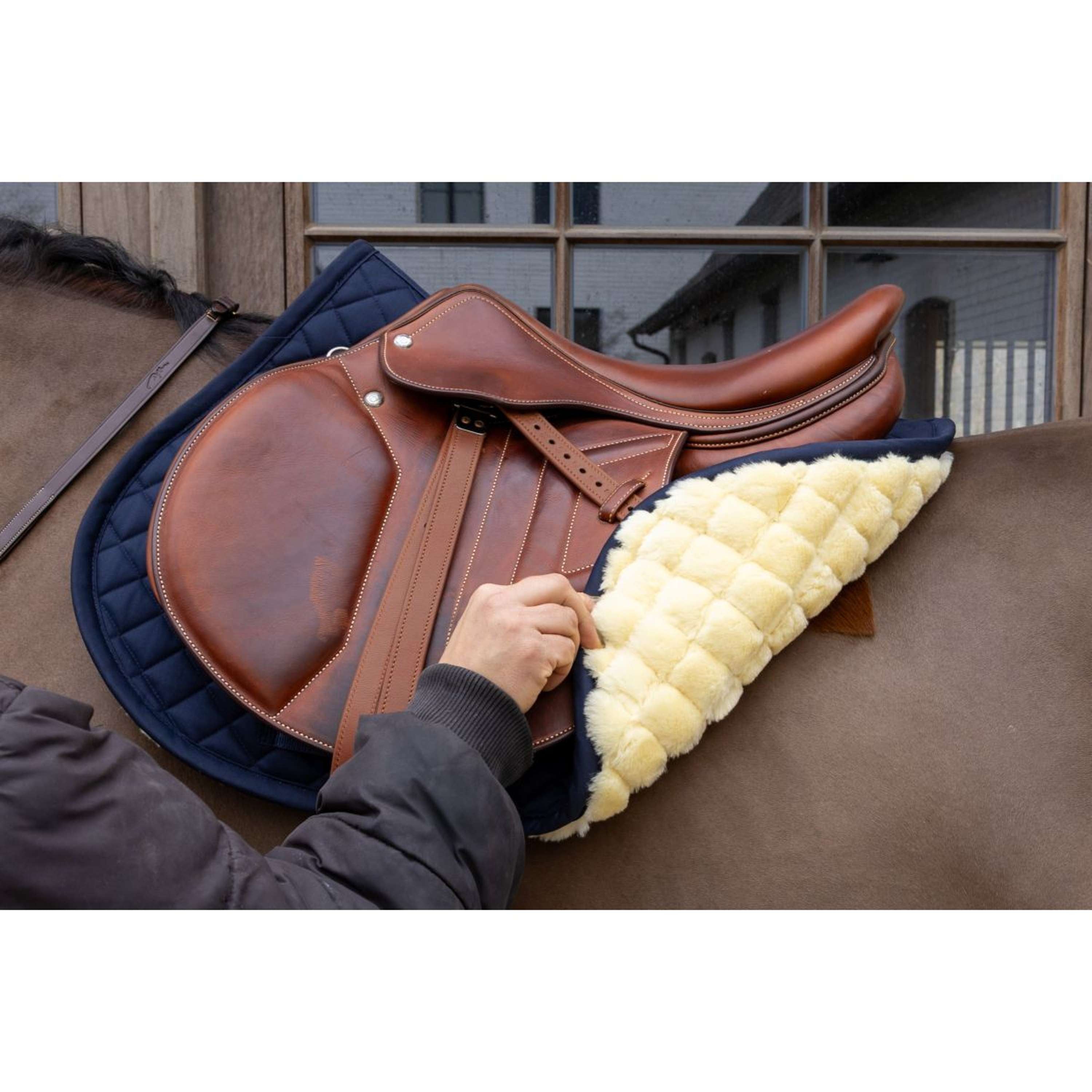 Kentucky Saddlepad Skin Friendly Diamond Jumping Navy
